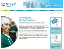 Tablet Screenshot of navilystmedical.com